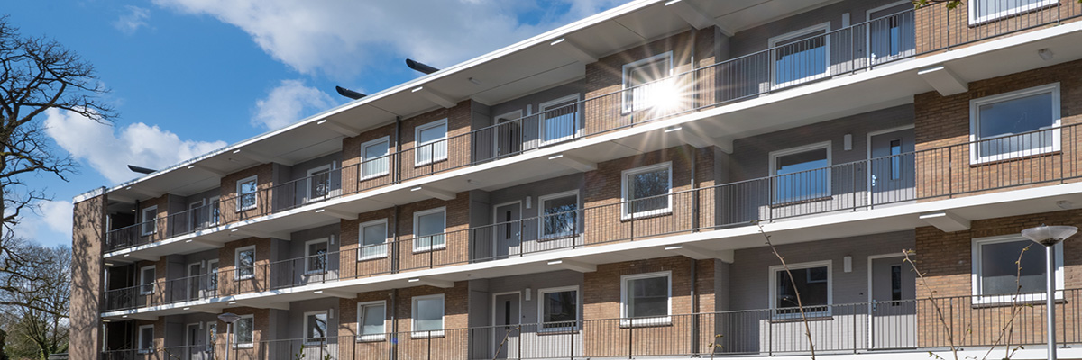 renovatie 45 appartementen in Vaassen
