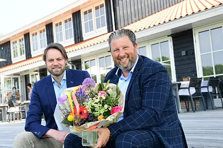 Simon Scheepens en Mark van Houten