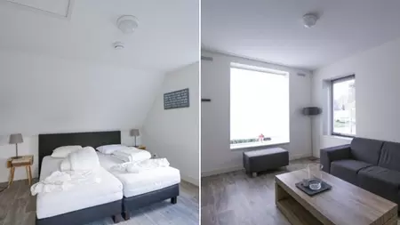 Esthetische woning binnenzijde