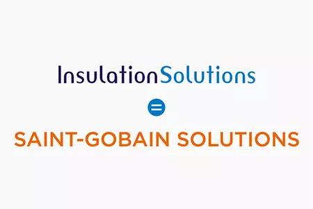 Logo's Insulation Solutions + Saint-Gobain Solutions 