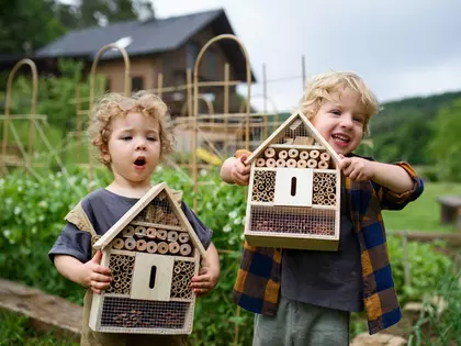 Kinderen in de natuur