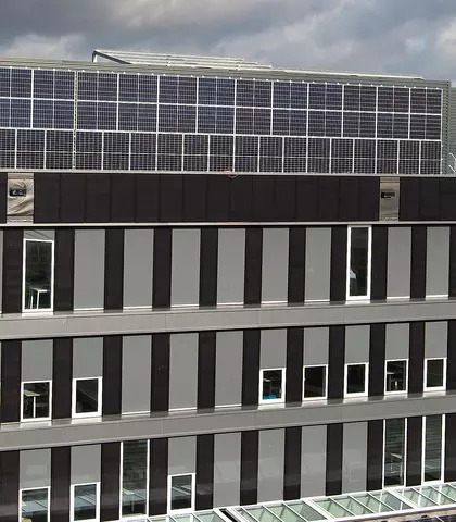 Achterzijde Hogeschool Rotterdam