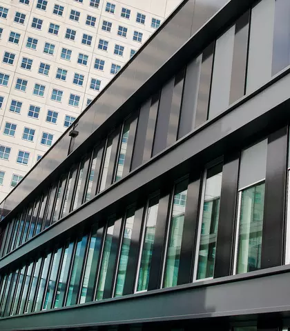 Achterzijde Hogeschool Rotterdam