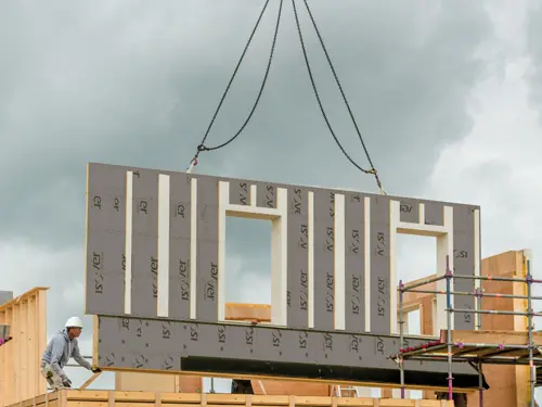 Gevelsluitend element met RKL-31 Façade