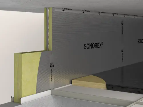 SONOSEAL bovenop verlaagd plafond
